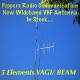 VHF Antenna 5 Element Yagi Directional Signal HIGH GAIN Low SWR!